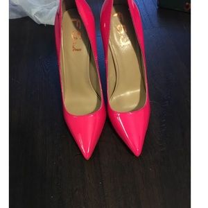 Barbie (Hot Pink - Neon Pink) Pumps - sz 6